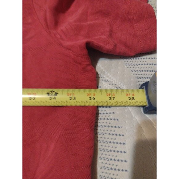 New NWT Caribbean Roundtree & Yorke Red Hawaiian Floral Button Shirt Mens XL - Picture 11 of 12